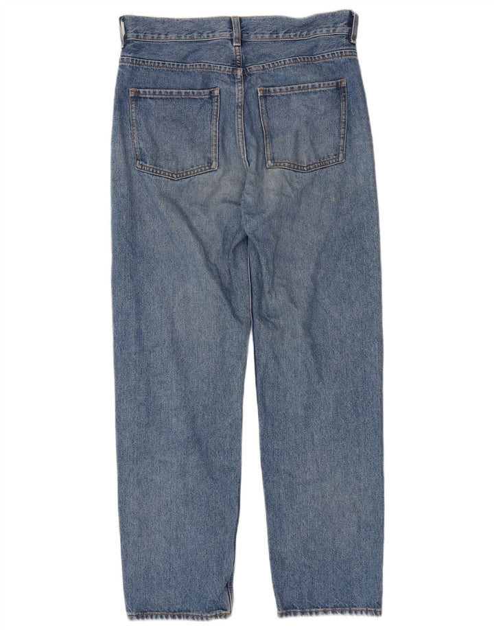 COS Mens Straight Jeans W30 L27 Blue Cotton