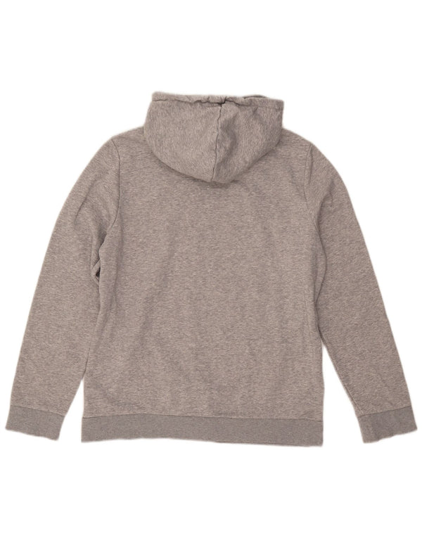 Adidas Ženska majica s kapuljačom s kapuljačom UK 16/18 Veliki sivi flekasti pamuk