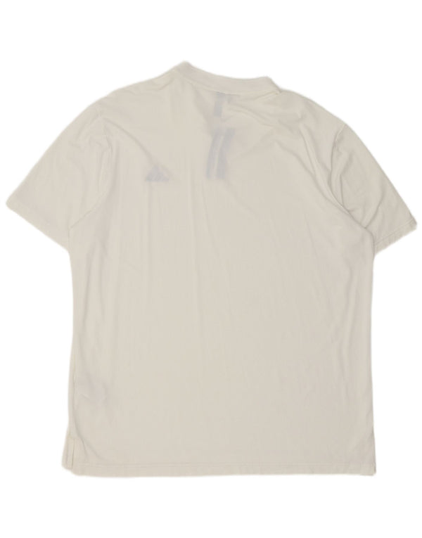 Adidas muška polo majica XL bijeli poliester
