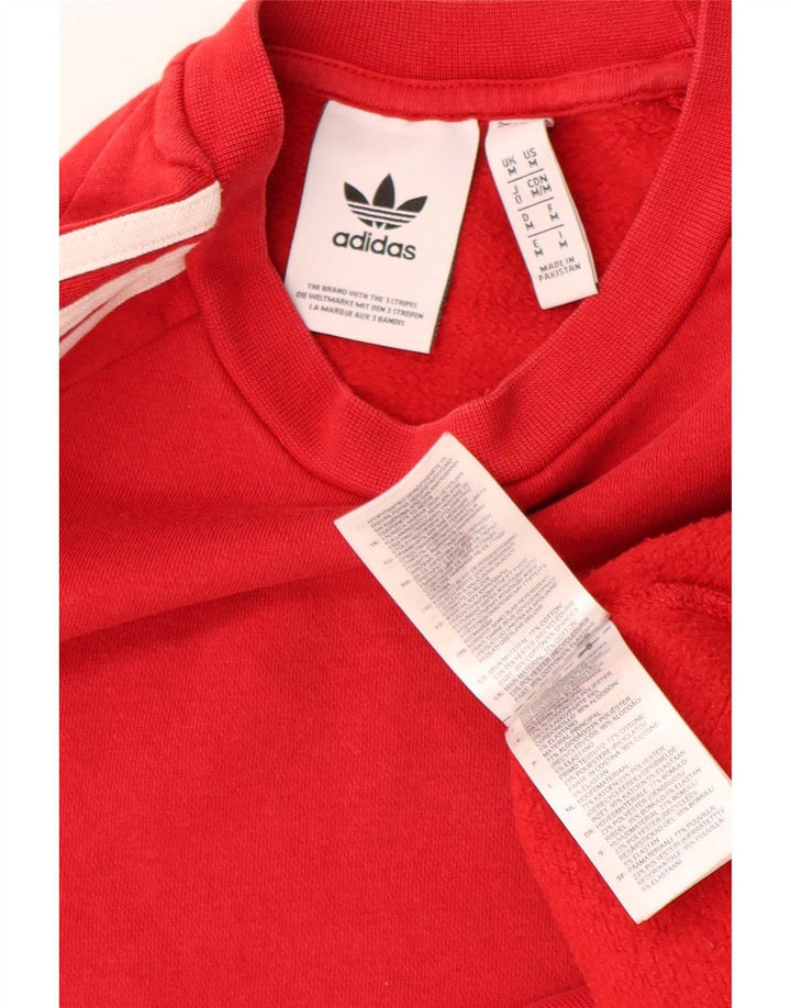 Adidas muški džemper srednji crveni pamuk