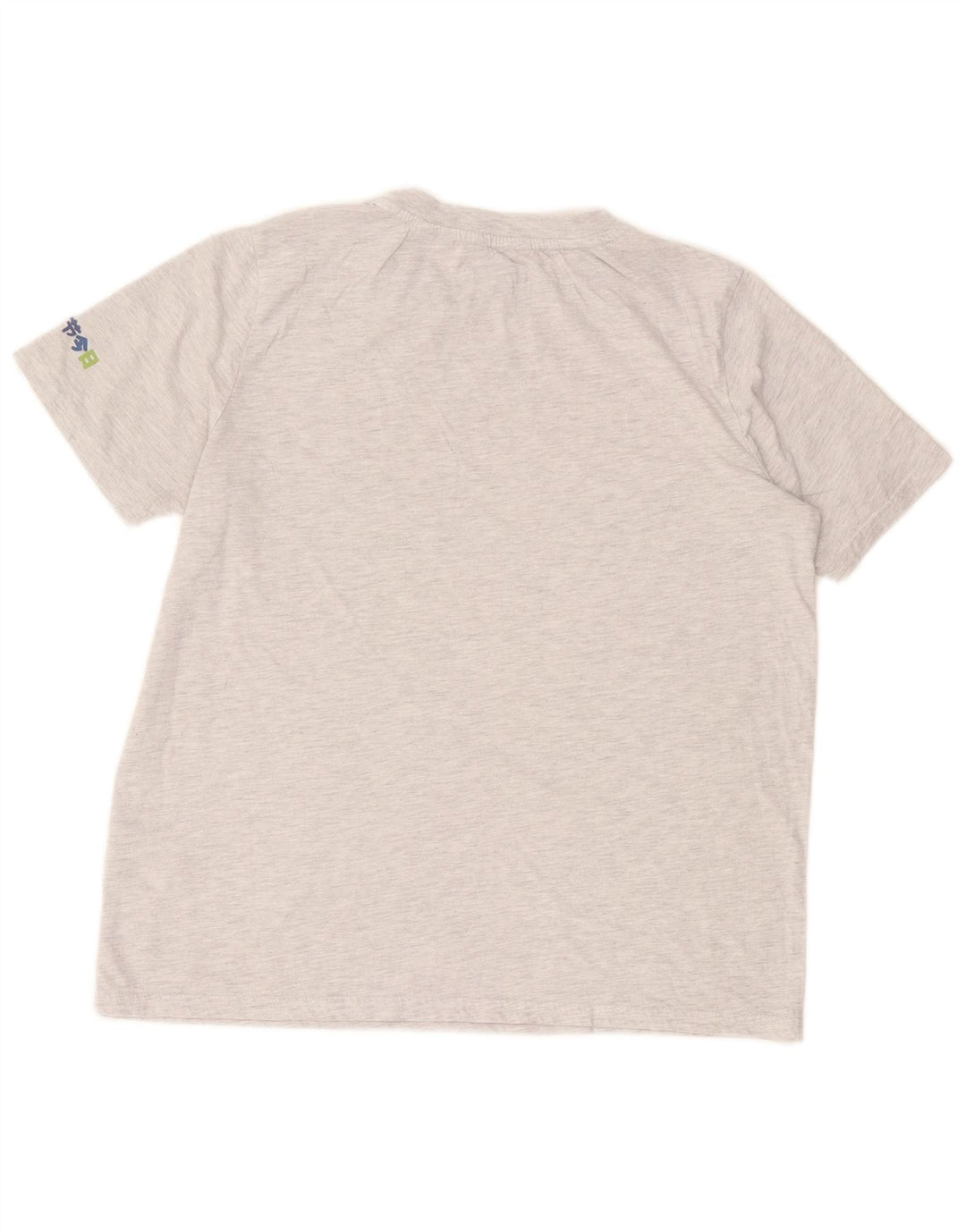 Superdry ženska majica kratkih rukava s grafičkim motivima UK 12 srednje sive pruge