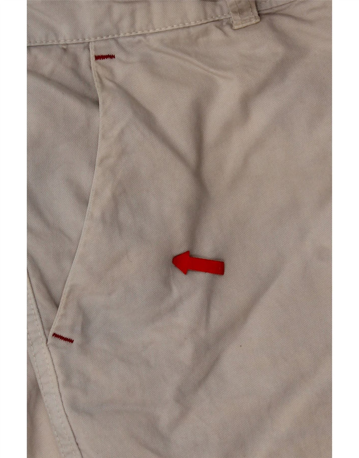 Vintage muške chino kratke hlače W36 veliki sivi pamuk