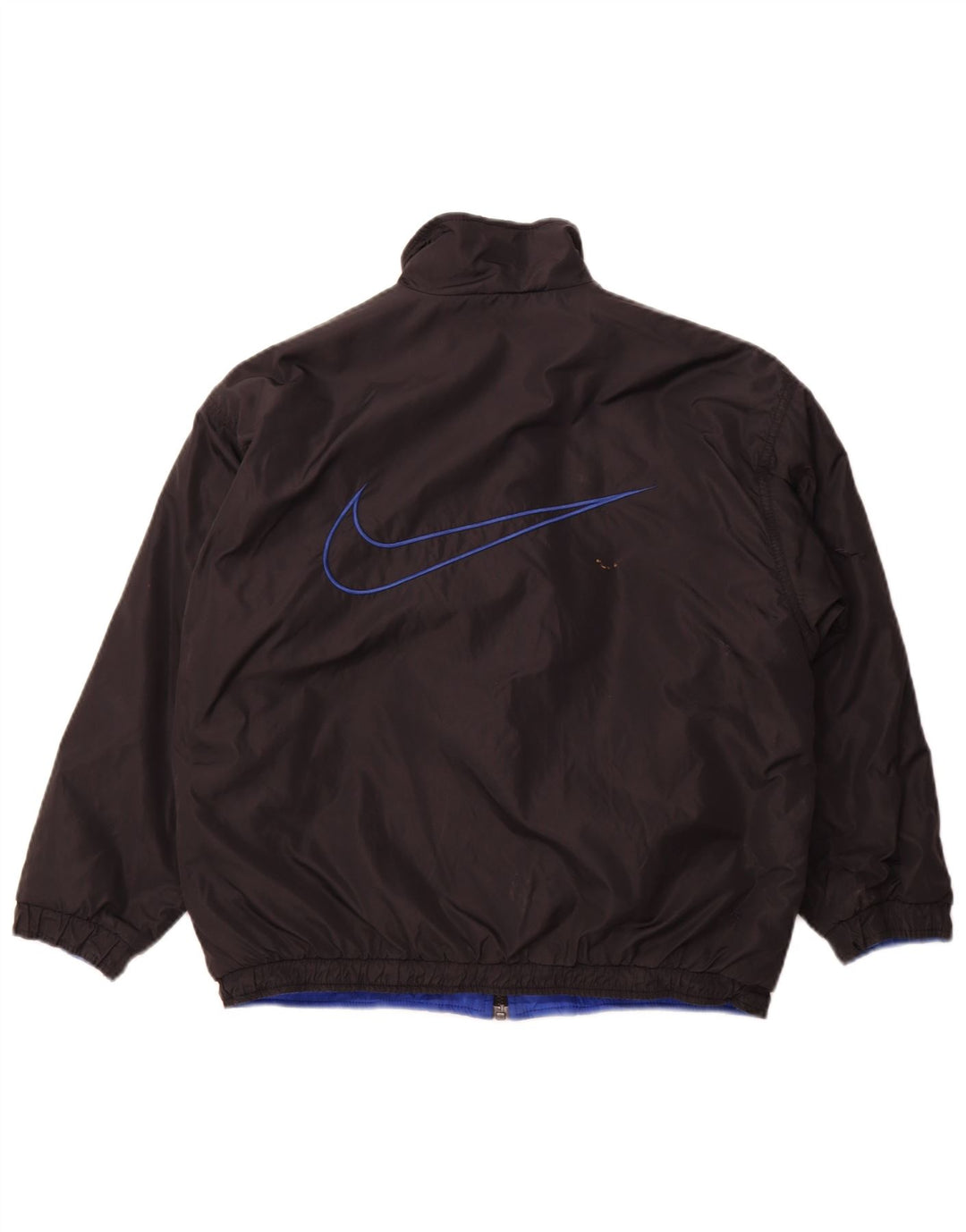NIKE Boys Windbreaker Jacket 12-13 Years Large  Black Nylon
