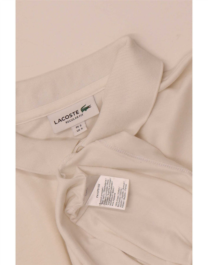 Lacoste muška polo majica standardnog kroja veličina 3 Mala bijela pamučna