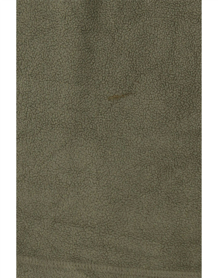 Eddie Bauer muški džemper od flisa s patentnim izrezom, srednji kaki poliester