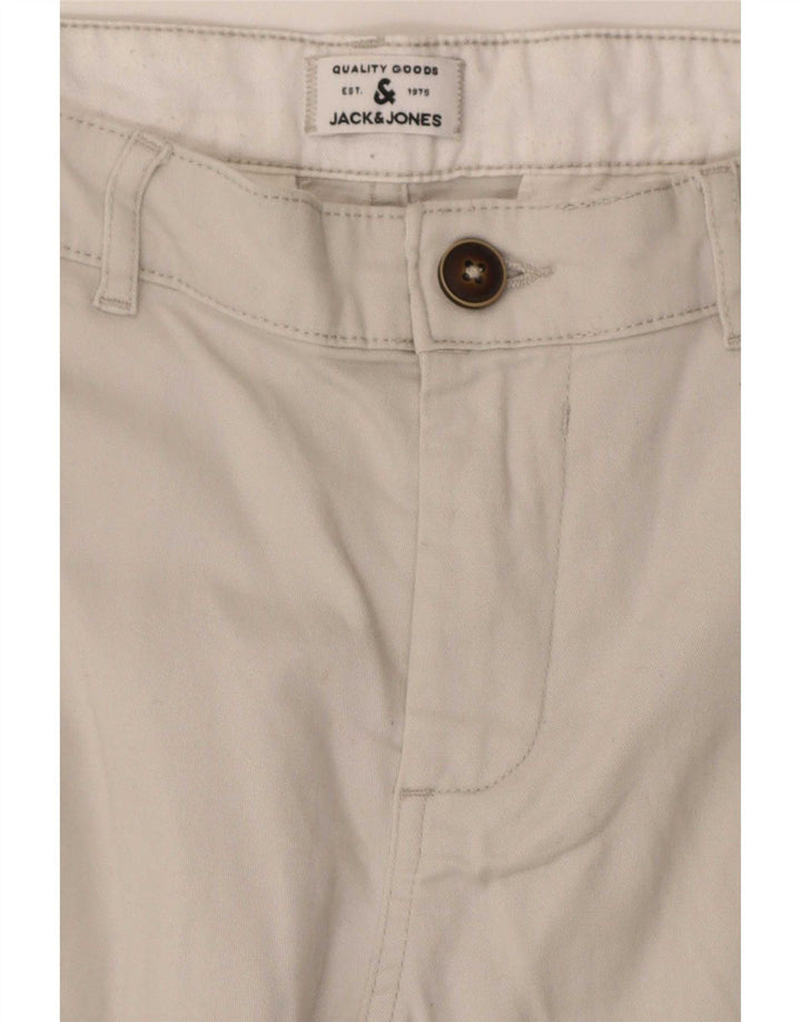 Jack & Jones muške kargo kratke hlače W34 velike bež boje