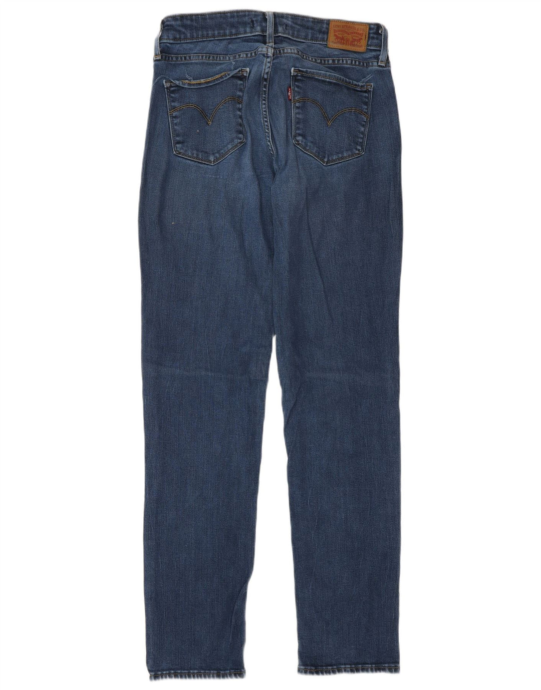 Levi's ženske 712 uske traperice W28 L32 plavi liocel