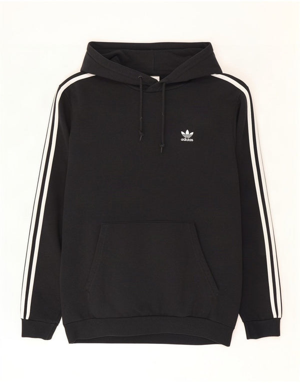 Adidas muška majica s kapuljačom, veliki crni pamuk