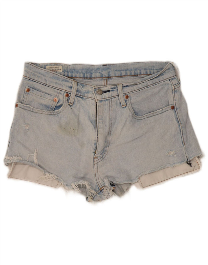 Levi's ženske 512 traper jake vruće hlačice W32, veliki plavi pamuk