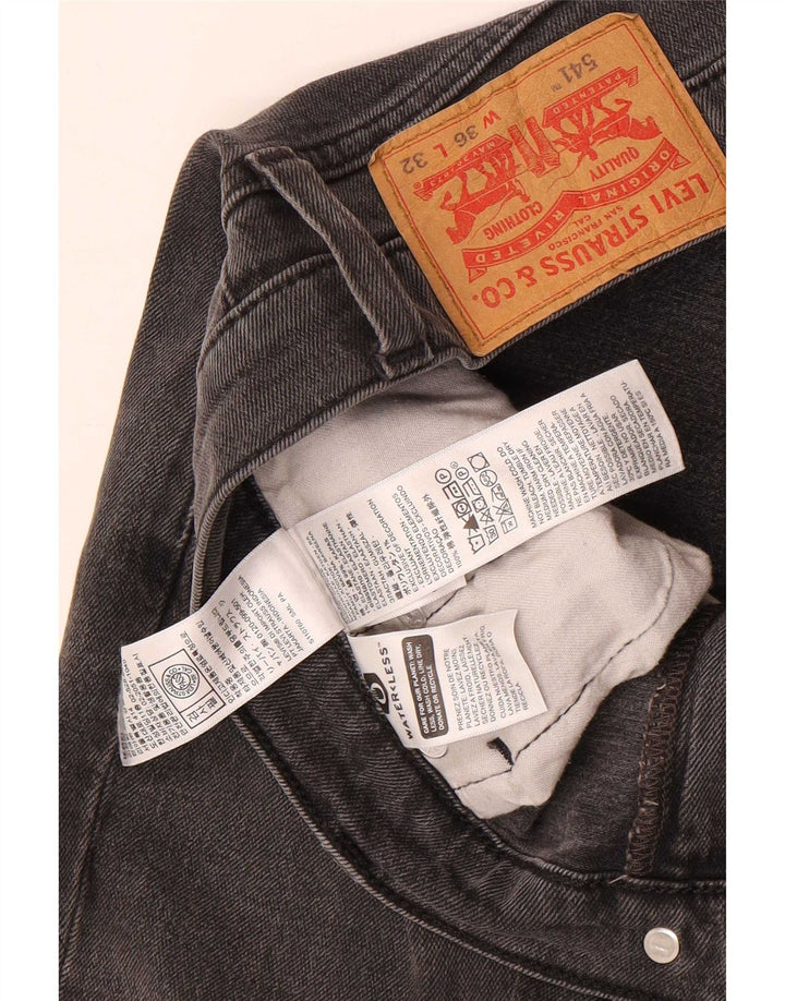 Levi's muške 541 sužene traperice W36 L32 sivi pamuk