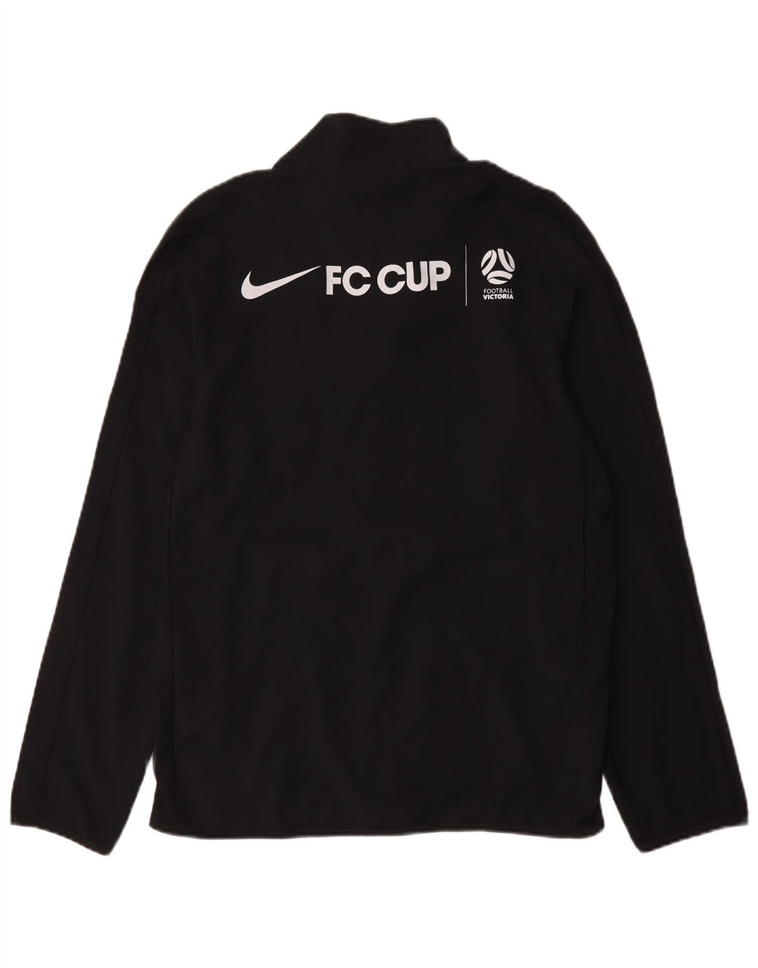 Nike Dri Fit Graphic gornja jakna od trenirke mala crna poliester