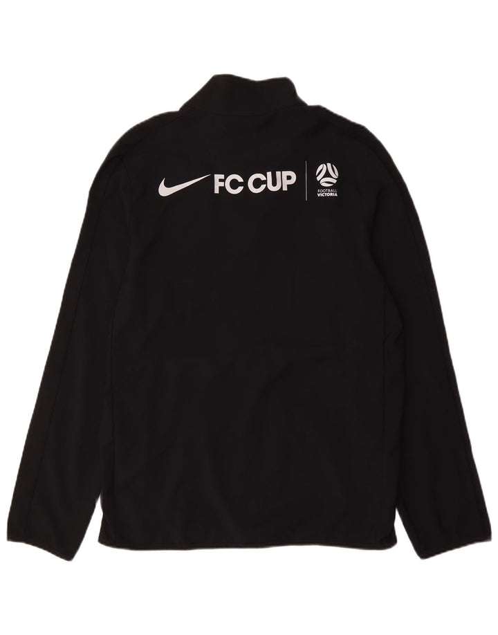 Nike Dri Fit Graphic gornja jakna od trenirke mala crna poliester