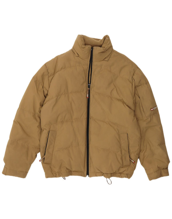 Esprit muška labava podstavljena jakna UK 36 Mala bež najlon