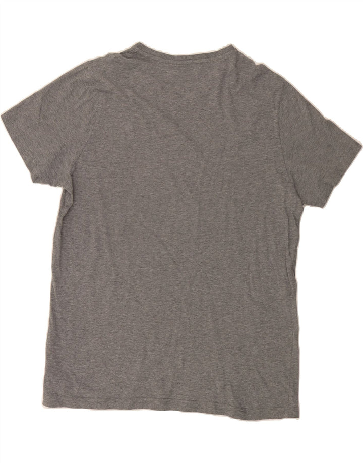 PUMA Mens Graphic T-Shirt Top Medium Grey Cotton Vintage Puma and Second-Hand Puma from Messina Hembry 