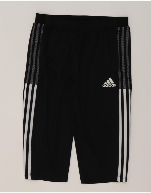 Adidas Boys Aeroready Bermuda kratke hlače 15-16 godina crne poliesterske
