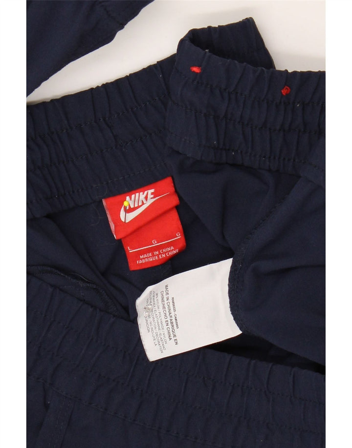 NIKE Muška trenirka Hlače Joggers Large tamnoplavi najlon