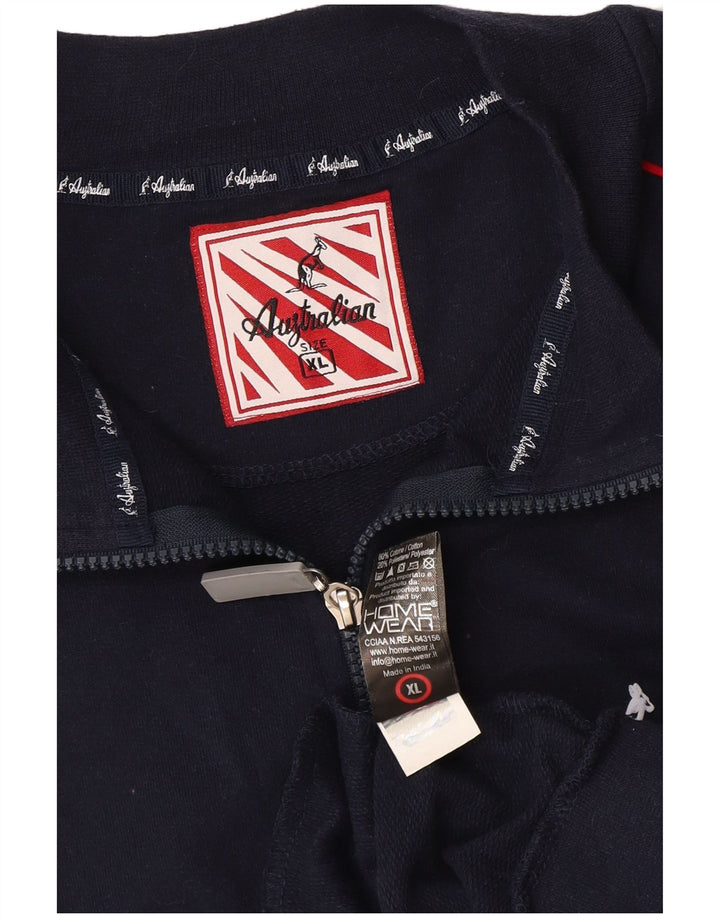 AUSTRALIAN L'ALPINA Muška trenirka Gornja jakna XL tamnoplavi pamuk