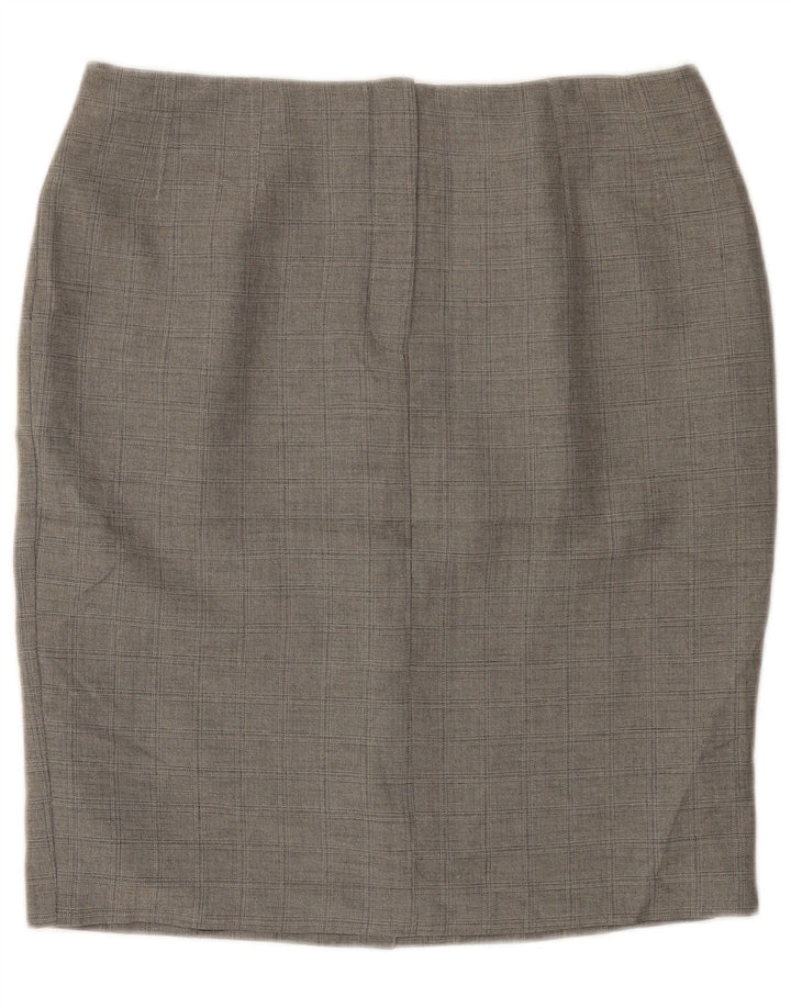 Marks & Spencer ženska pencil suknja UK 16 Large W36 sivi poliester