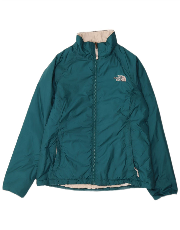 The North Face ženska bomber jakna UK 14 srednje plavi najlon