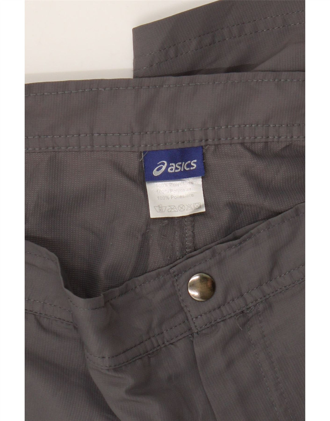 Asics muške grafičke kargo kratke hlače 2XL W40 sivi poliester