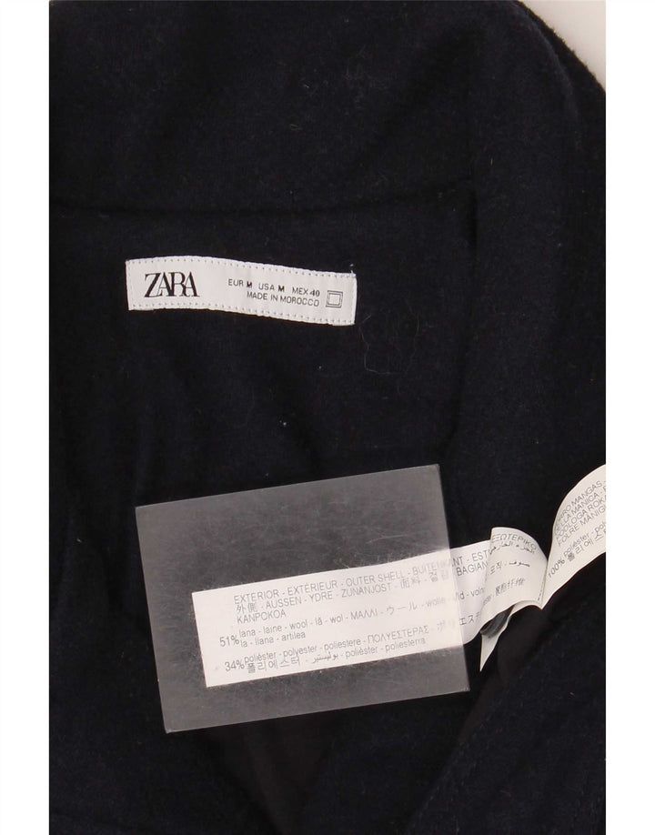 Zara muška bomber jakna UK 38 srednje tamnoplava vuna