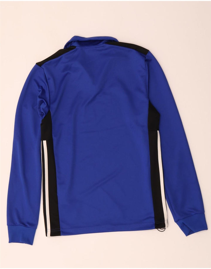 Adidas muška trenirka Climalite zip izrez Top XS Blue Colourblock