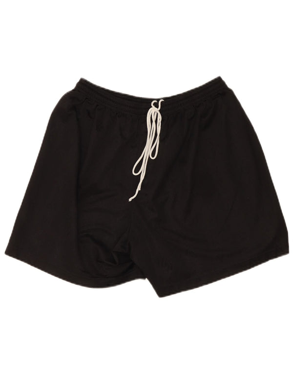 Umbro Mens Sport Shorts Large  Black Polyester