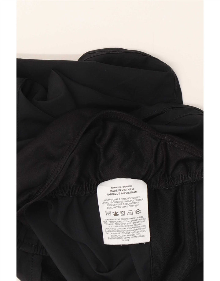 Nike Ženske Dri Fit Sportske Kratke Hlače UK 8 Mali crni poliester