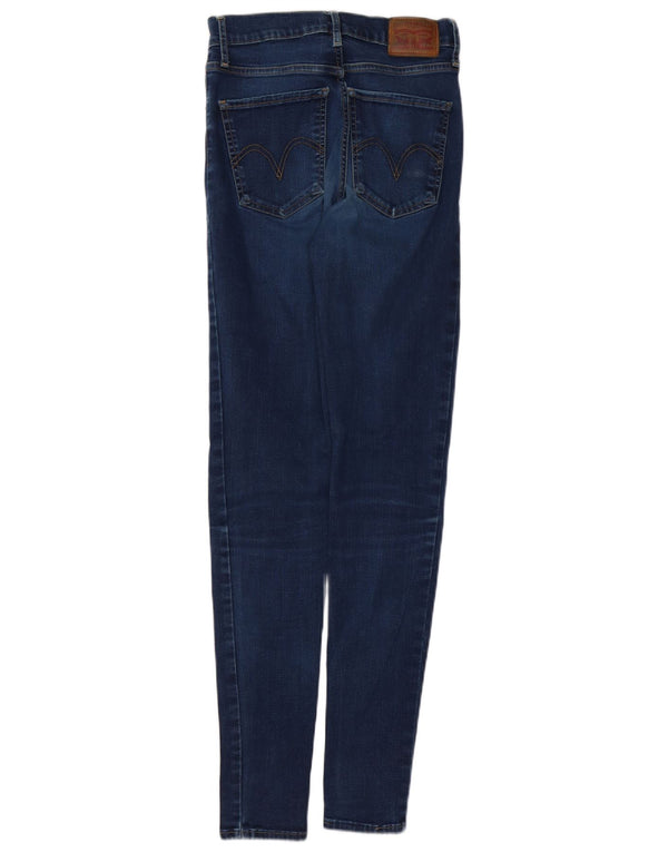 LEVI'S Ženske Mile High Super Skinny traperice W27 L32 tamnoplavi pamuk