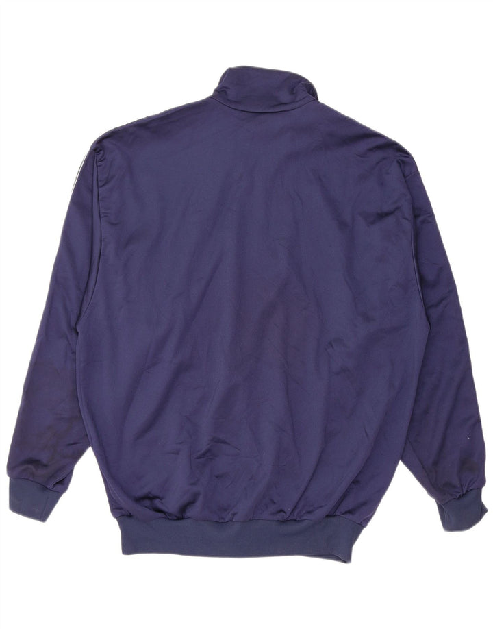 Asics muška trenirka s grafičkim motivima, srednja jakna tamnoplave sportske boje