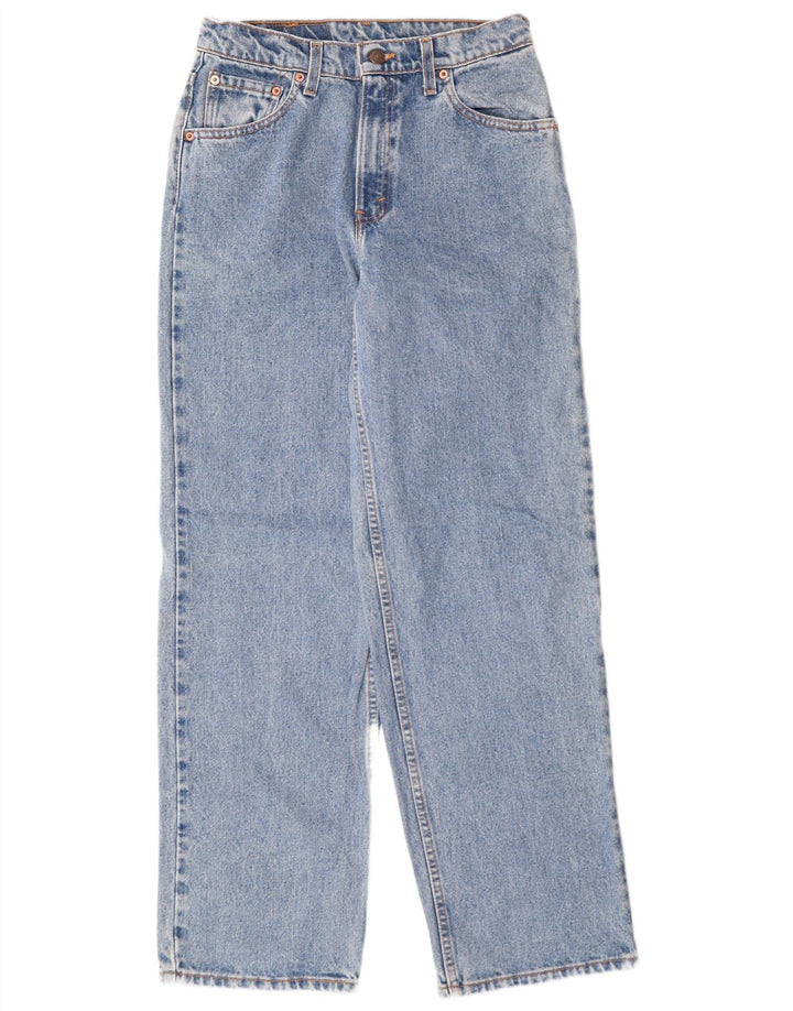 Levi's ženske 565 široke traperice visokih nogavica US 9 srednje W28 L31 plave klasične