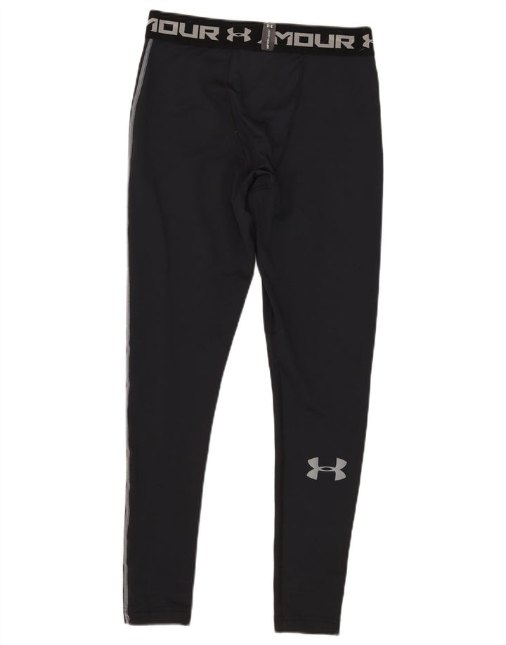 Under Armour muške Cold Gear grafičke tajice, veliki crni poliester