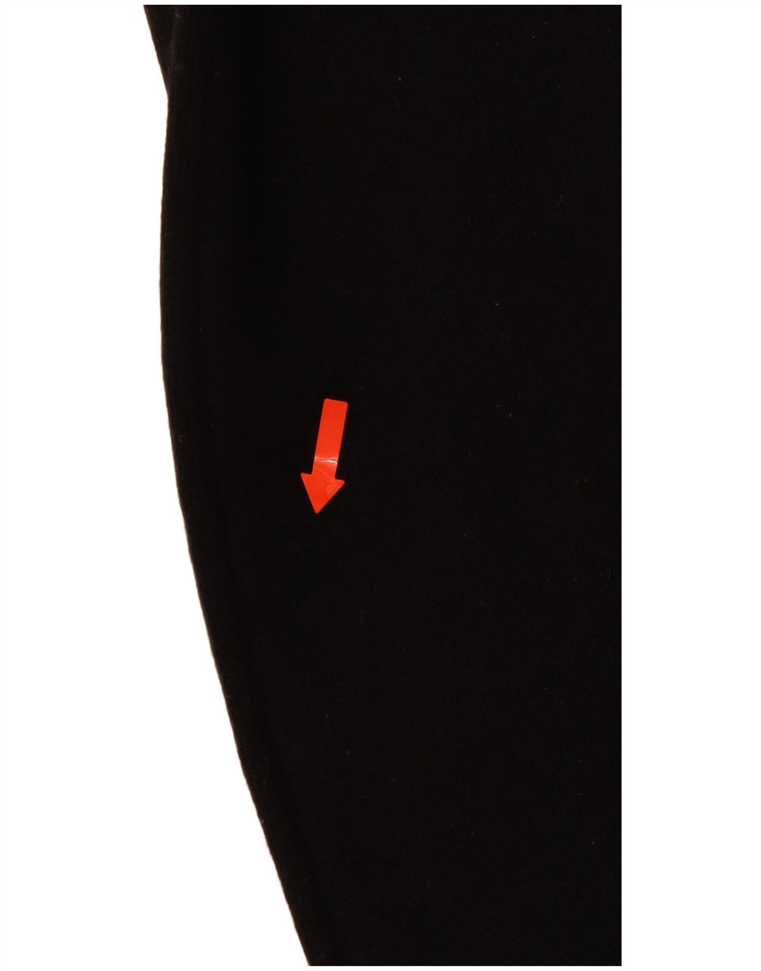 LEVI'S ženski pulover s rol izrezom UK 10 Mala crna prugasta janjeća vuna