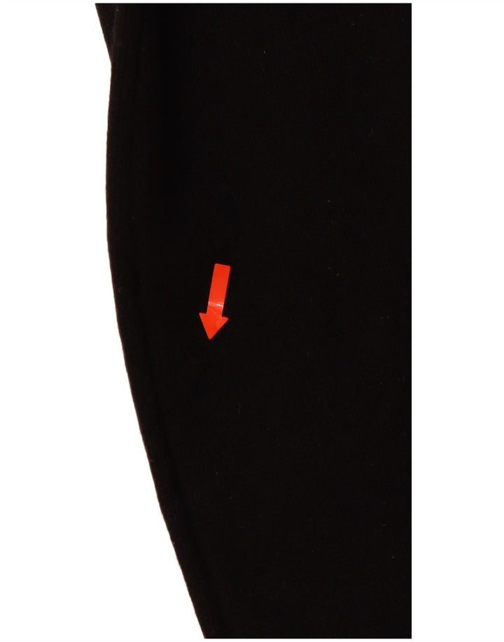 LEVI'S ženski pulover s rol izrezom UK 10 Mala crna prugasta janjeća vuna