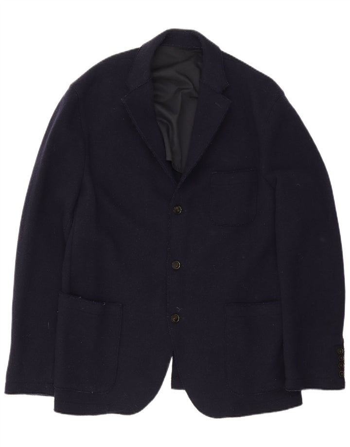 Tommy Hilfiger muška jakna sa 3 gumba IT 54 2XL tamnoplava vuna