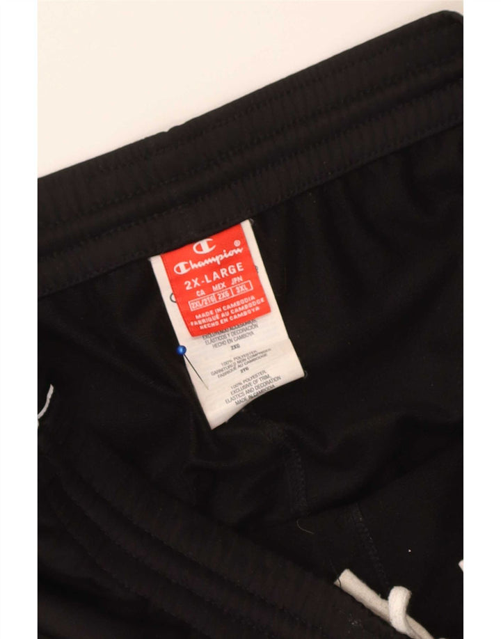 Champion muške hlače od trenirke Graphic 2XL crni poliester