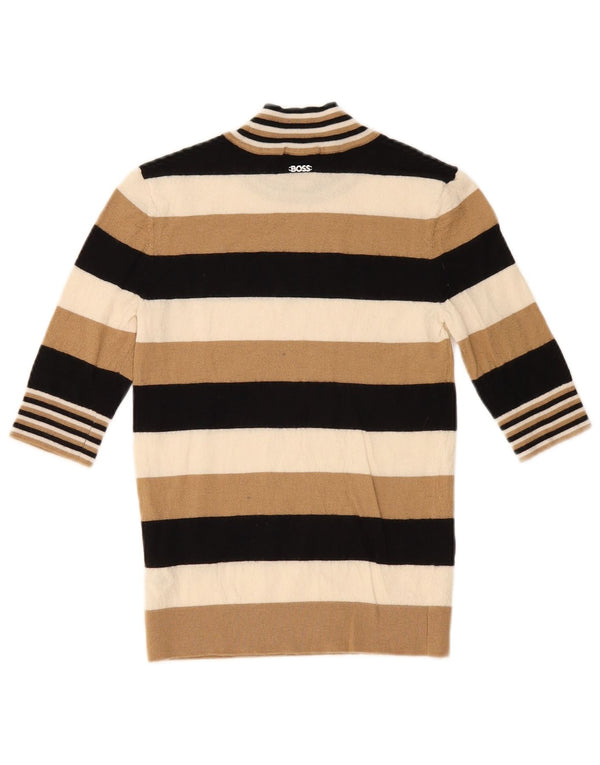 Hugo Boss ženski džemper s kornjačičastim ovratnikom UK 10 Small Multicolored