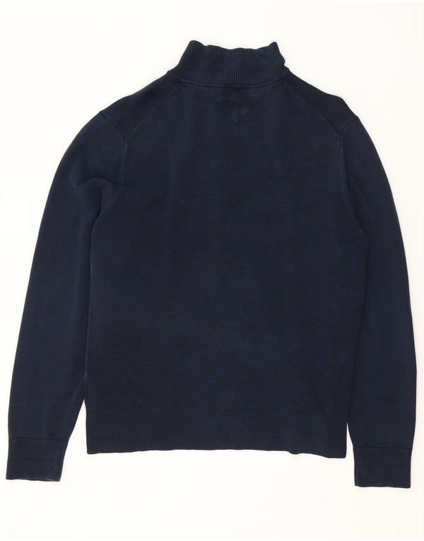 Tommy Hilfiger muški kardigan pulover XL tamnoplavi pamuk