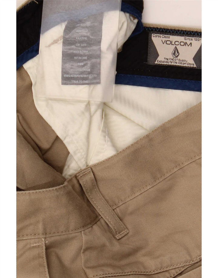 Volcom muške uske chino hlače W36 L34 bež pamuk