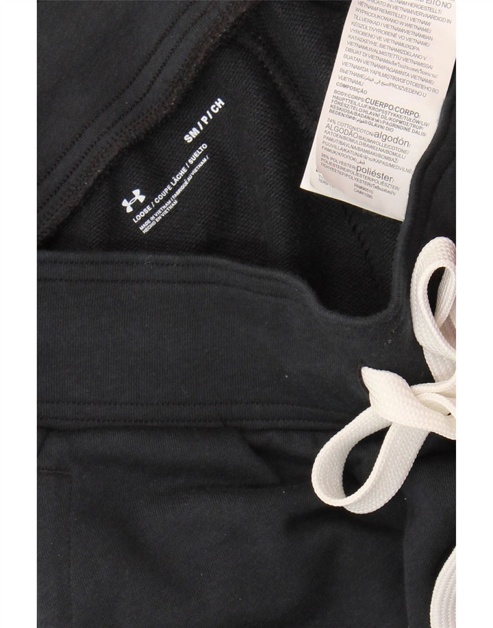 UNDER ARMOUR Ženska trenirka Hlače Joggers UK 10 Mali crni pamuk