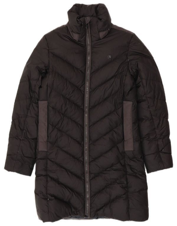 G-STAR ženski podstavljeni kaput UK 10 Mali crni poliester