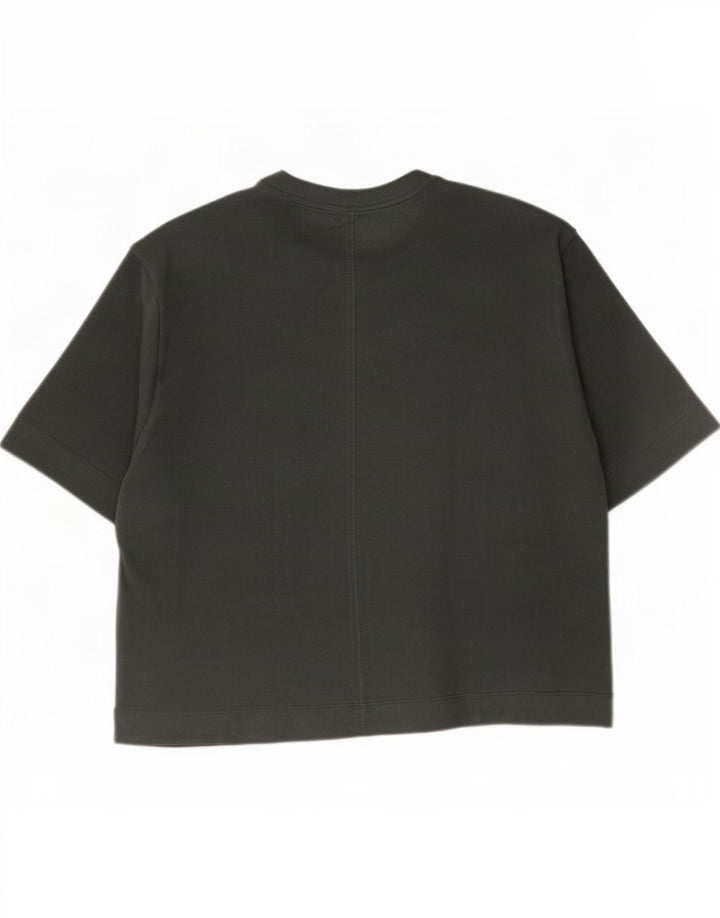 Calvin Klein Ženska majica kratkih rukava UK 14 srednje sivi pamuk