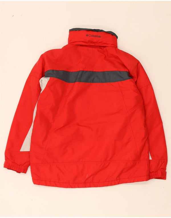 Columbia Boys vjetrovka s kapuljačom 14-15 godina Red Colourblock