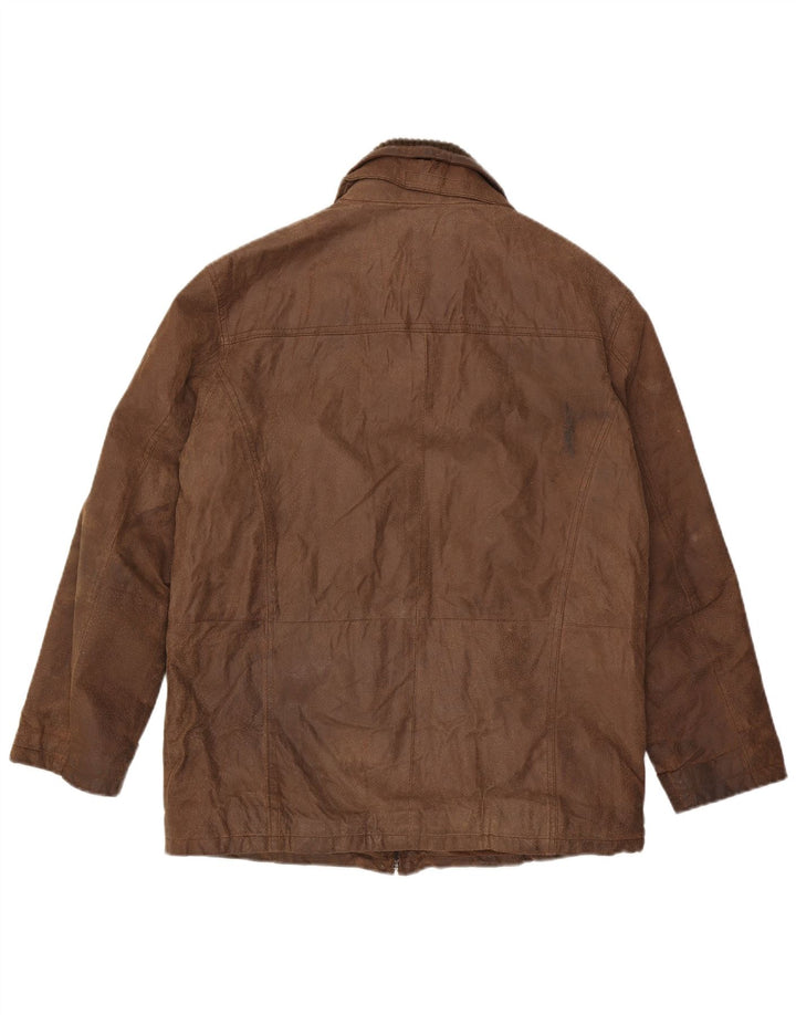REWARD Muška kožna jakna UK 40 Large Brown Leather