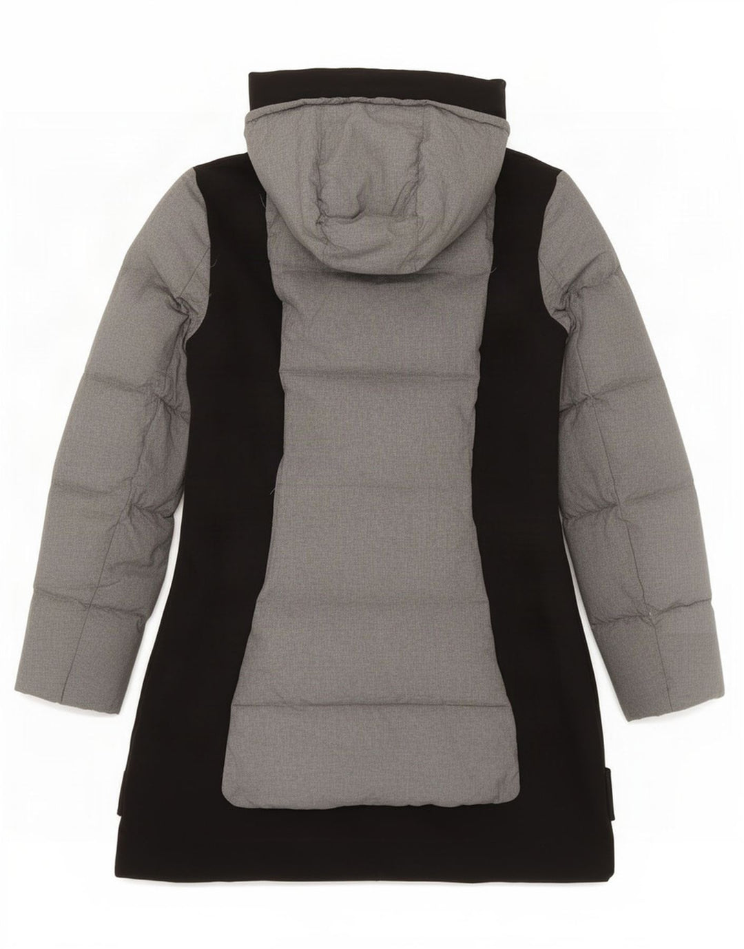 Kappa ženski podstavljeni kaput s kapuljačom UK 10 Small Grey Colourblock
