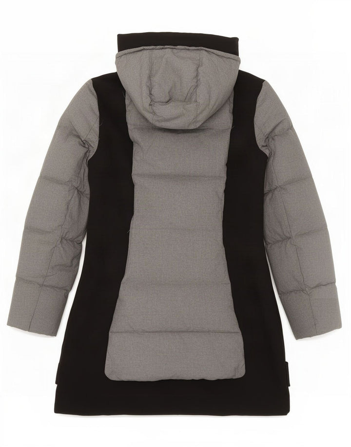 Kappa ženski podstavljeni kaput s kapuljačom UK 10 Small Grey Colourblock