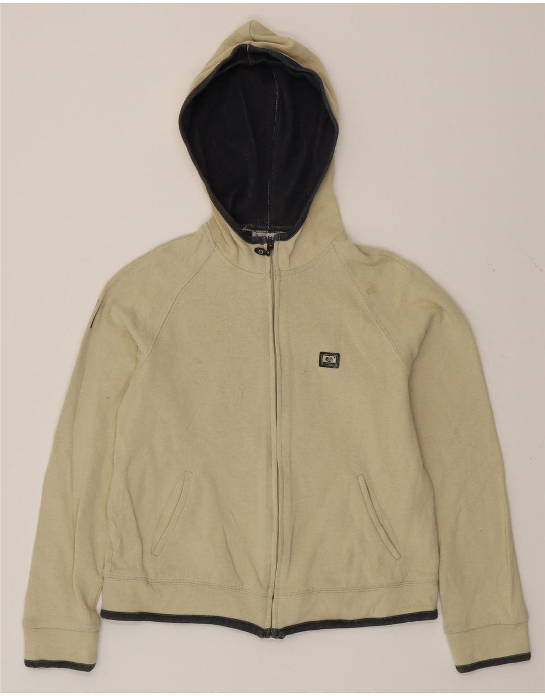 SERGIO TACCHINI Ženski pulover s kapuljačom na patentni zatvarač IT 44 srednje bež pamuk