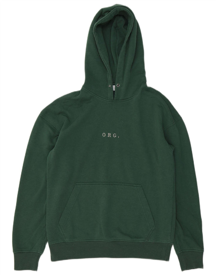 Jack & Jones muška majica s kapuljačom Srednje zeleni pamuk