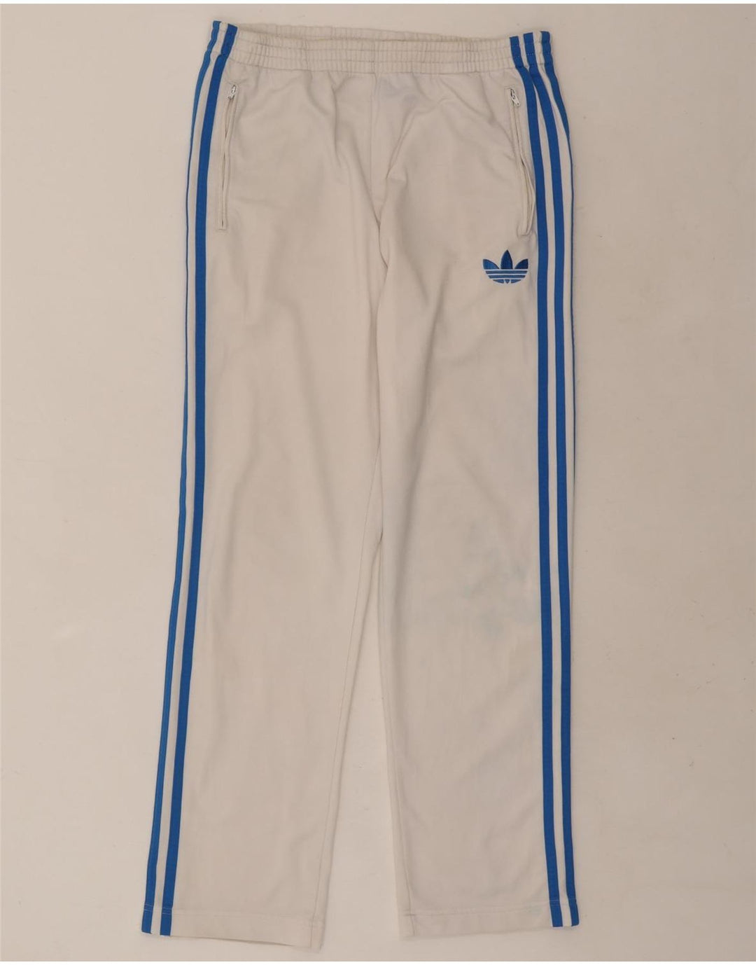 Adidas muške trenirke male bijele poliester