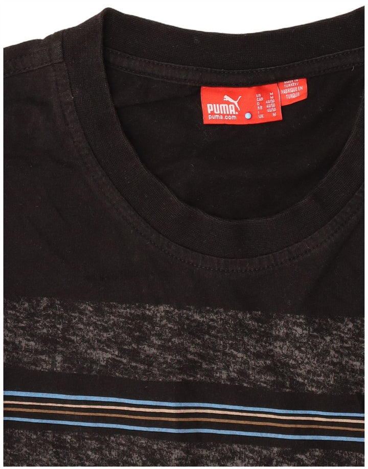 Puma muška majica srednjih crnih pruga